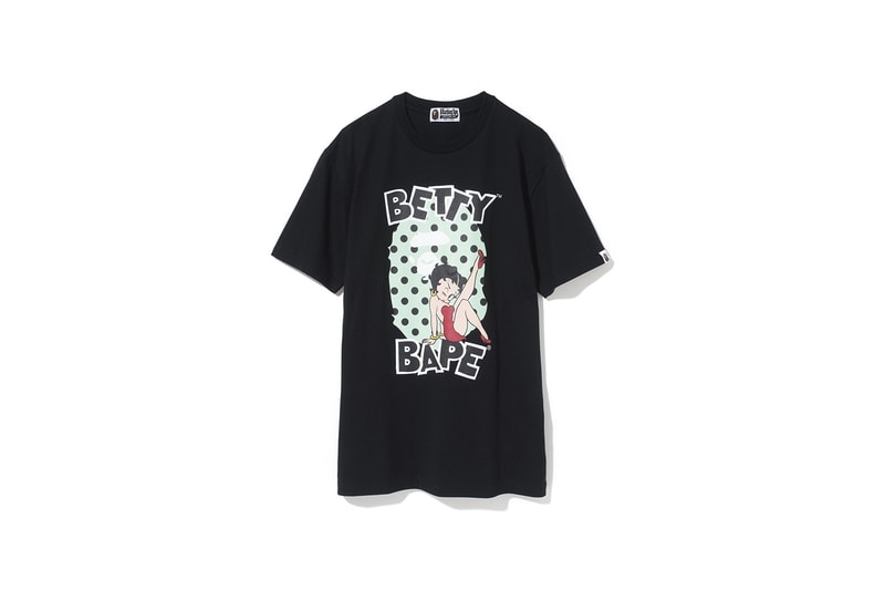 Betty Boop x BAPE 全新聯名系列