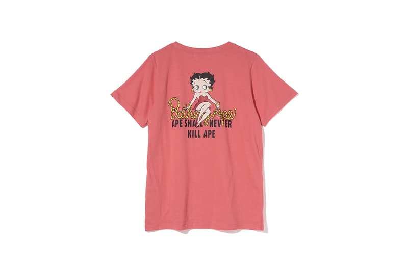 Betty Boop x BAPE 全新聯名系列