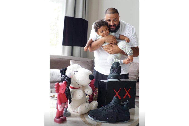 滿桌潮流大禮！DJ Khaled 曝光 KAWS x Air Jordan 4 親友限定鞋款