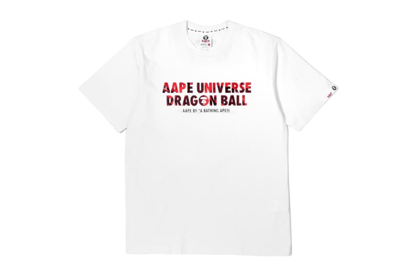 AAPE by A Bathing Ape x《Dragon Ball》發佈最新的聯名系列