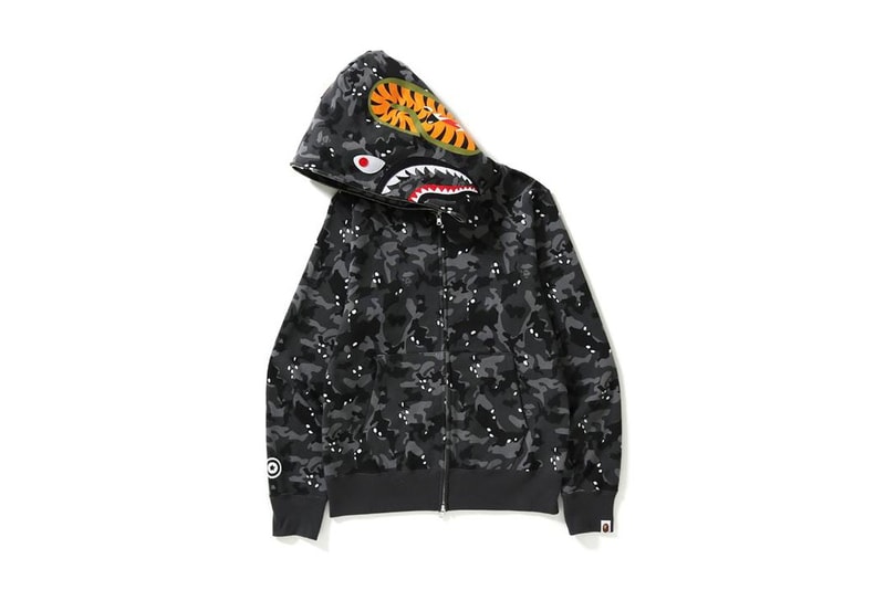 BAPE 2017 秋冬全新 Shark Full Zip Hoodie 系列
