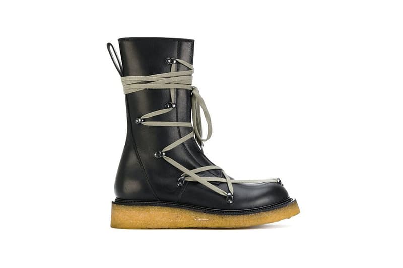 Rick Owens 2017 秋冬 Lace-Up Creeper 靴款系列上架