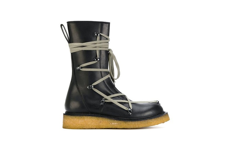 Rick Owens 2017 秋冬 Lace-Up Creeper 靴款系列上架