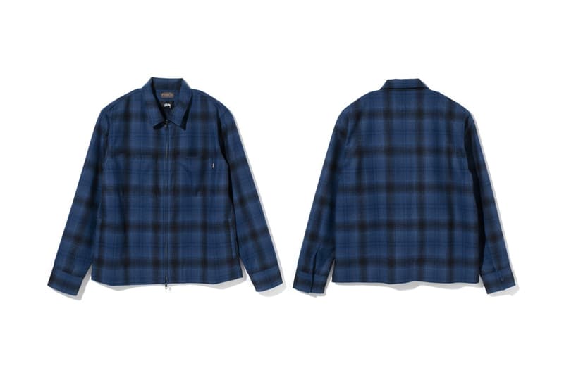 Stüssy x Pendleton 聯名限量 Wool Zip Jackets 正式上架