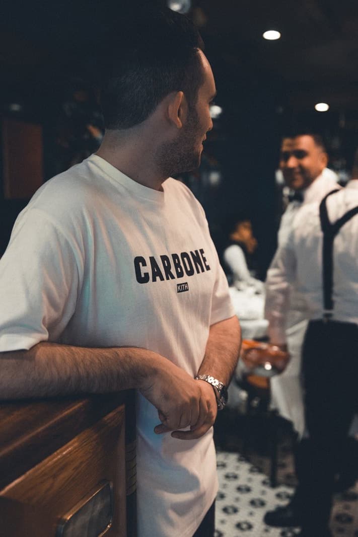 KITH 与意式餐厅 Carbone 合作