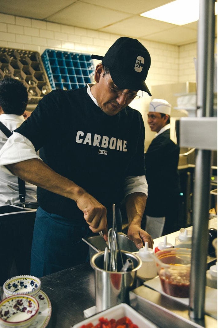 KITH 与意式餐厅 Carbone 合作