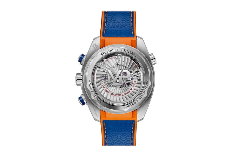 OMEGA 發佈海馬系列海洋宇宙「Michael Phelps」限量腕錶