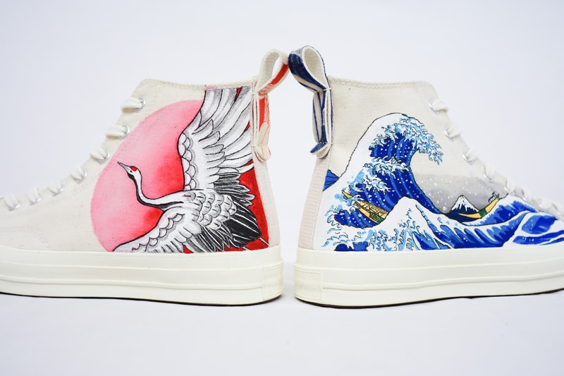 Simple Union 與 The Flying Hwak Studio 打造 Converse 1970「Ukiyo-e」定製系列