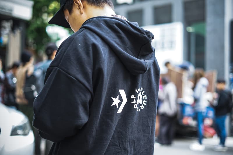 HYPBEAST 直擊 Tyler, The Creator x Converse One Star 全新聯名「GOLF le FLEUR*」系列首爾首賣現場