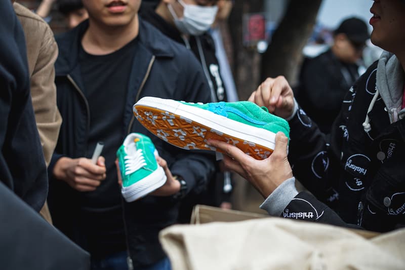 HYPBEAST 直擊 Tyler, The Creator x Converse One Star 全新聯名「GOLF le FLEUR*」系列首爾首賣現場