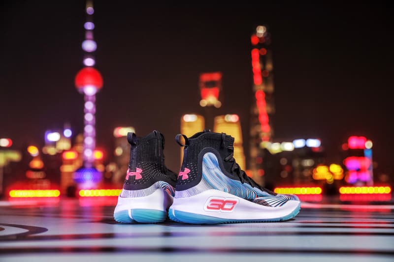 Stephen Curry 亮相上海發佈全新簽名球鞋 Under Armour Curry 4 中國配色