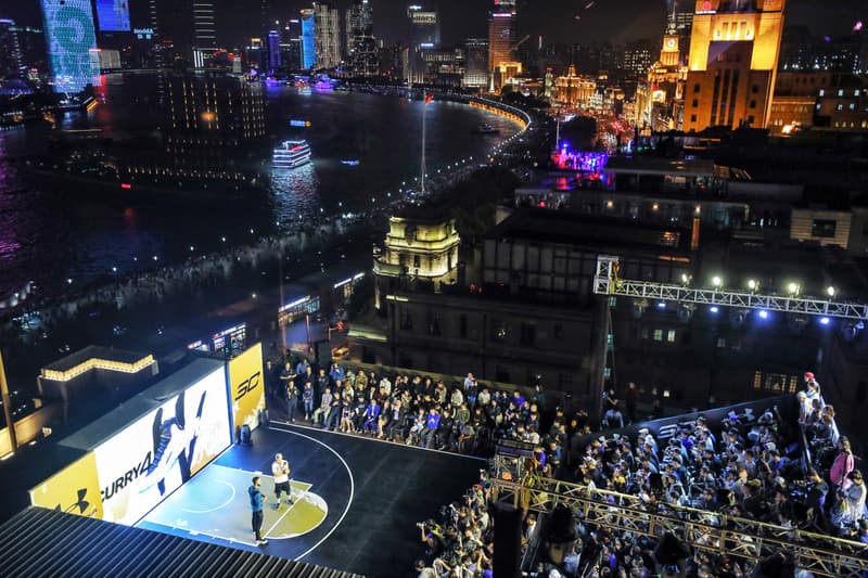 Stephen Curry 亮相上海發佈全新簽名球鞋 Under Armour Curry 4 中國配色