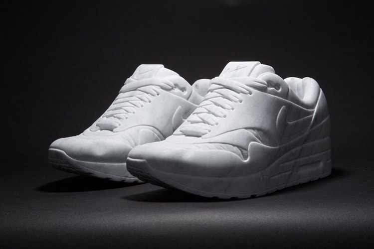 藝術家 Alasdair Thomson 以雲石巧製 Nike Air Max 1