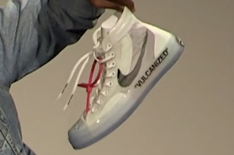 Virgil Abloh 曝光多雙 Virgil Abloh x Nike「The Ten」樣品設計