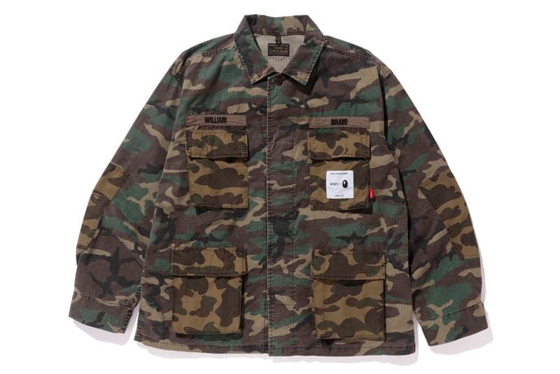A BATHING APE x WTAPS 聯名系列完整公開