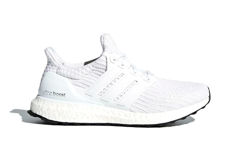 近覽 adidas UltraBOOST 4.0 全新「Core White」配色鞋款