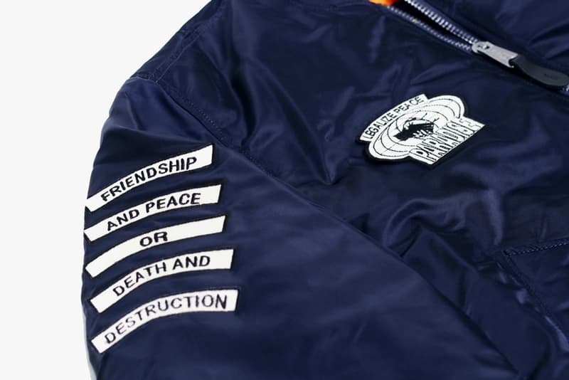 Alpha Industries x Paradise Youth Club 全新聯名 MA-1 飛行夾克