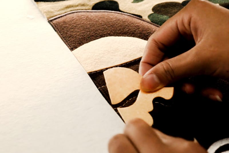 BAPE 首度公開品牌經典 Full Zip Hoodie 製作過程