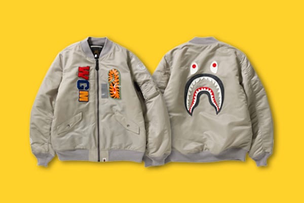 BAPE 將推出全新 SHARK MA-1 外套
