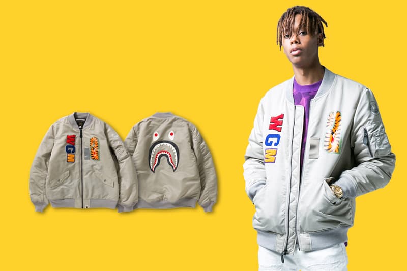 BAPE 將推出全新 SHARK MA-1 外套