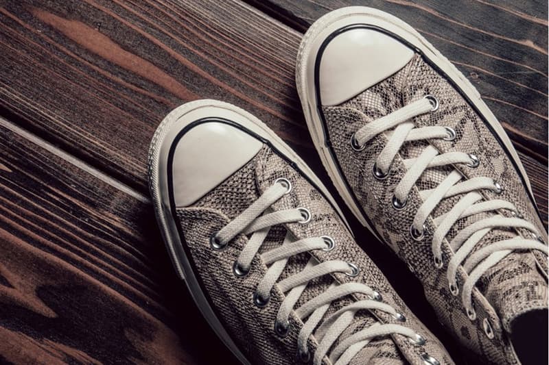 CONVERSE All Star 1970s 全新「Snakeskin」別注系列上架