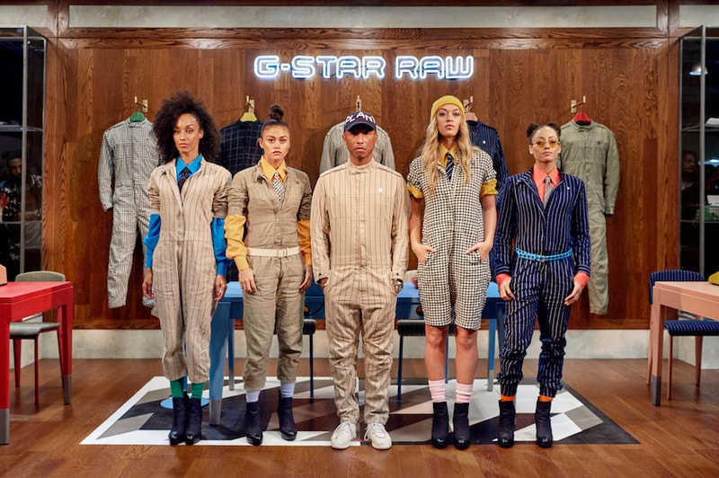 Pharrell 親身演繹 G-Star RAW 全新秋冬系列
