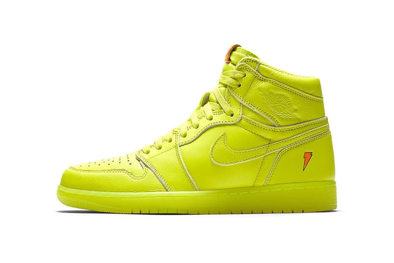 Gatorade x Air Jordan 1 Retro High OG 全新配色設計「Lemon Lime」