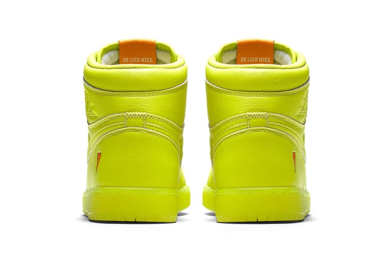 Gatorade x Air Jordan 1 Retro High OG 全新配色設計「Lemon Lime」