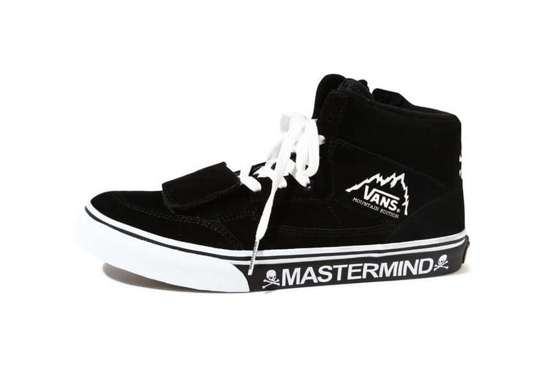 mastermind JAPAN x Vans 全新黑色版 Mountain Edition 聯名鞋款登場