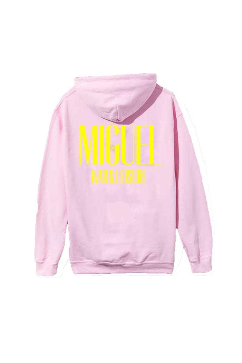 PLEASURES x Miguel 聯名「War & Leisure」別注系列