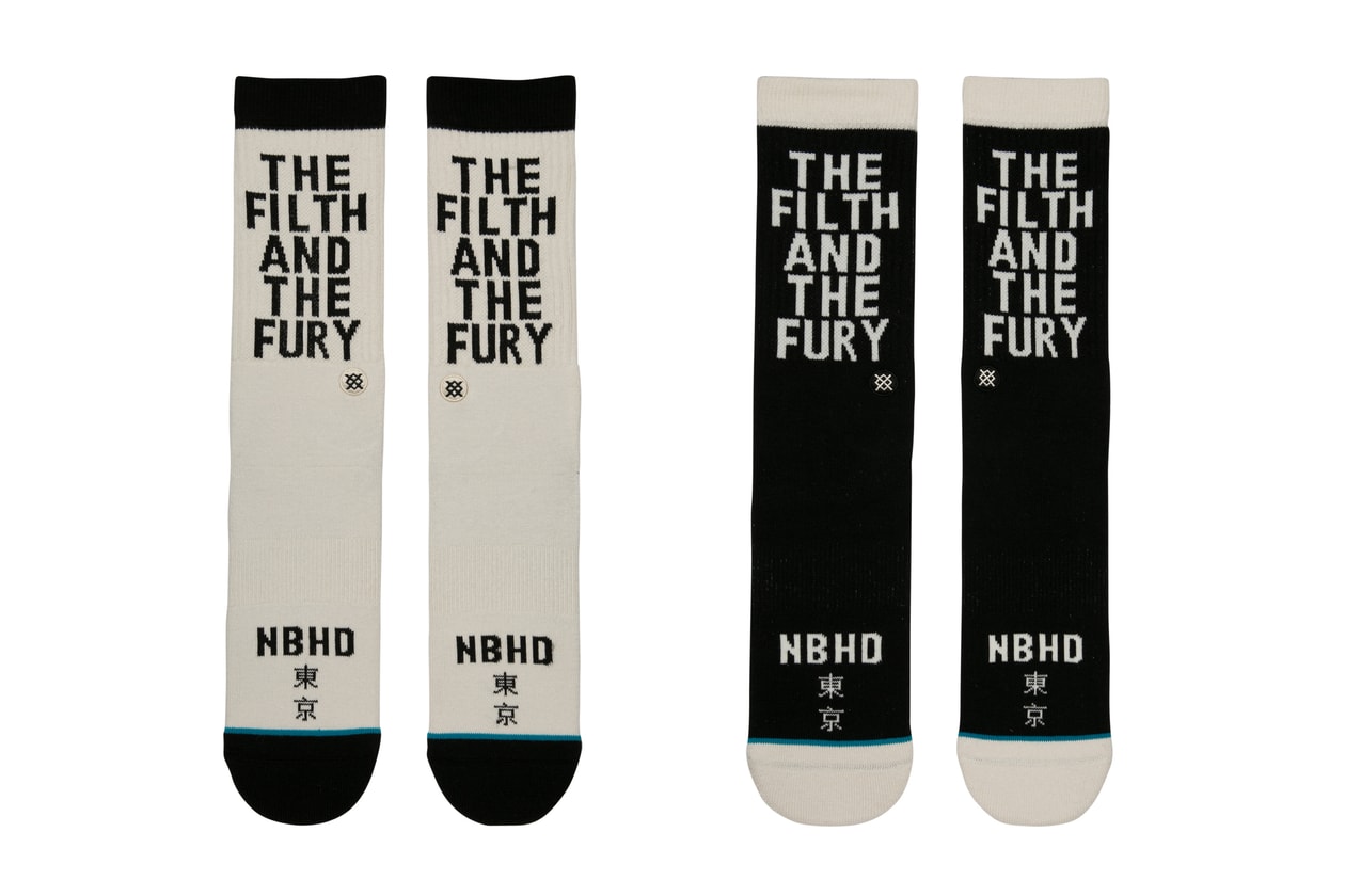 NEIGHBORHOOD x Stance 聯名襪飾系列