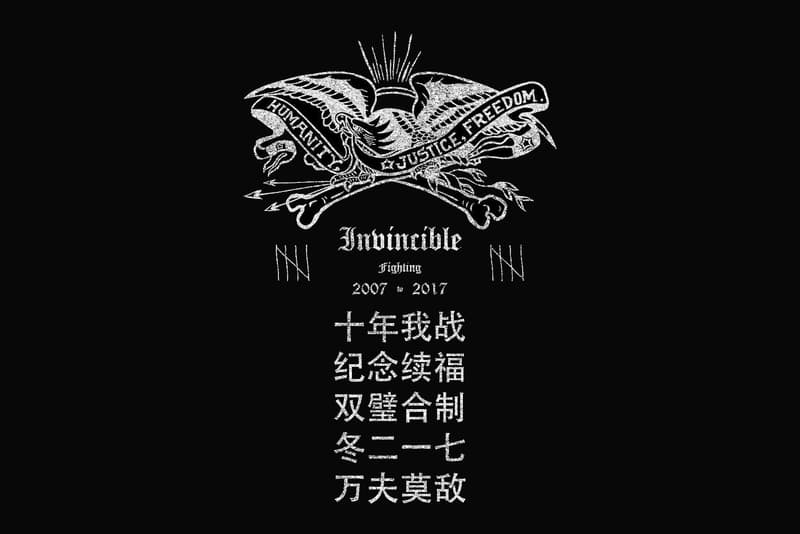 NEIGHBORHOOD x INVINCIBLE 聯名預告釋出