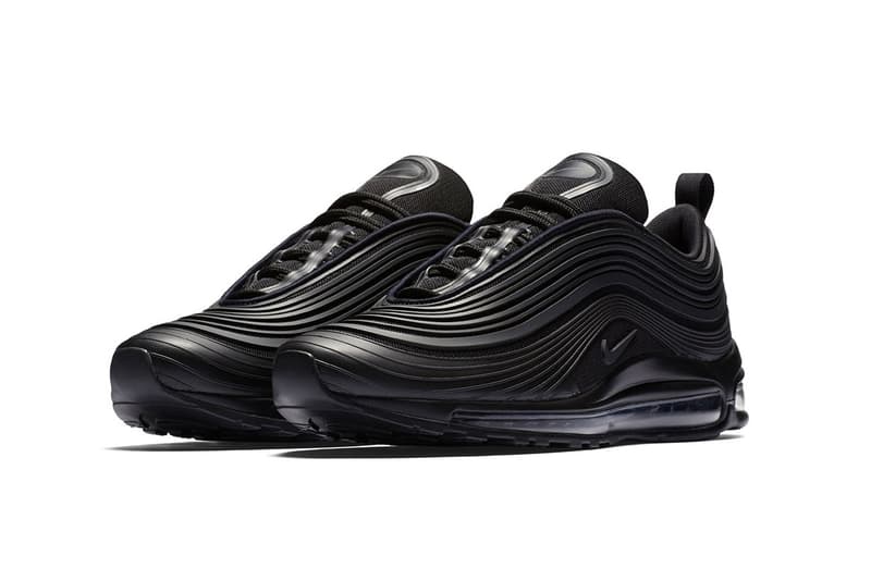 Nike Air Max 97 Ultra 新版「Triple Black」全黑配色