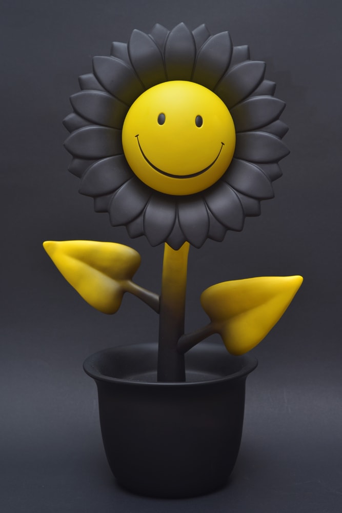 Ron English x APPortfolio x Made By Monsters 三方联名「Shocking Sun Flower」限量雕塑追加全新系列