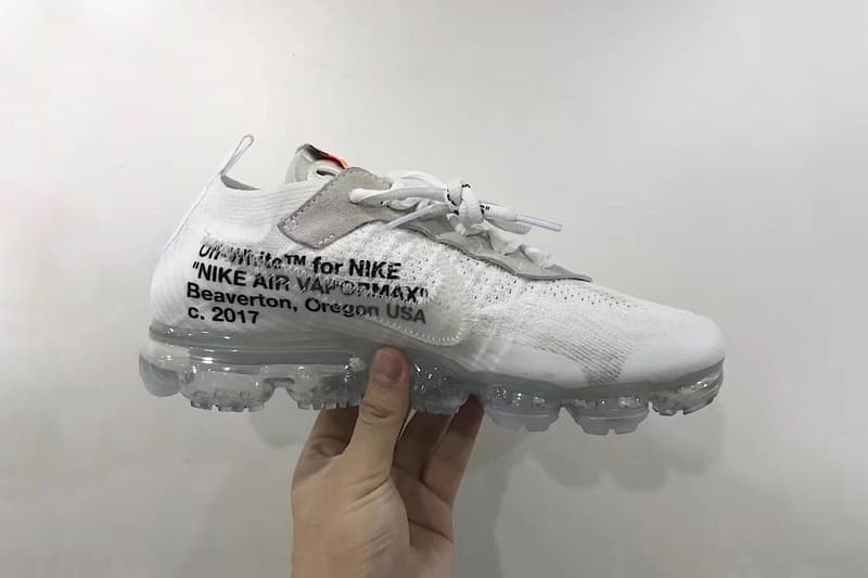 Virgil Abloh x Nike Air VaporMax 2018 新版設計清晰諜照曝光
