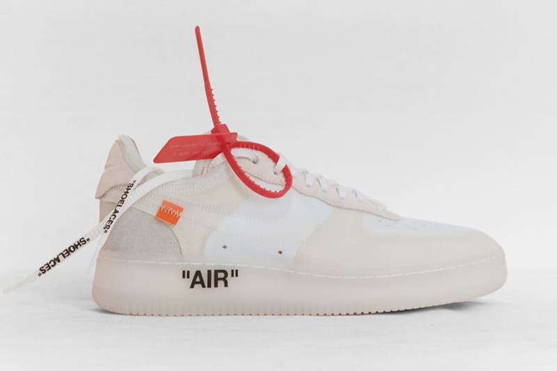 Virgil Abloh x Nike「The Ten」系列抽籤入手詳情