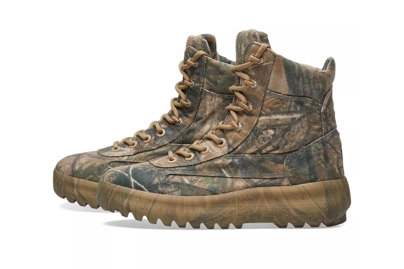 YEEZY Season 5 Military Boot 全新迷彩配色上架