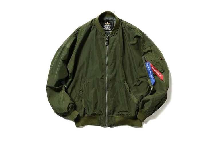 Alpha Industries x BEAMS LIGHTS 2018 春季全新聯名 MA-1 系列