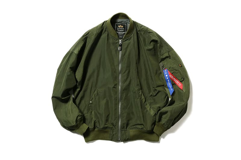 Alpha Industries x BEAMS LIGHTS 2018 春季全新聯名 MA-1 系列