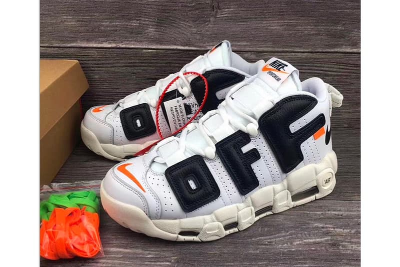 Virgil Abloh x Air More Uptempo 客製遭惡意瓢竊並發售