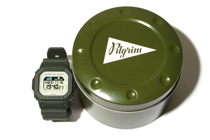 Pilgrim Surf + Supply x G-SHOCK 全新聯名腕錶