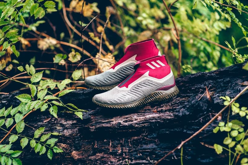 adidas AlphaBOUNCE 5/8 Zip 全新配色設計「Collegiate Burgundy」