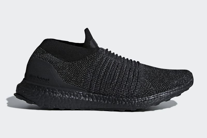 adidas UltraBOOST Laceless 全新「Triple Black」配色