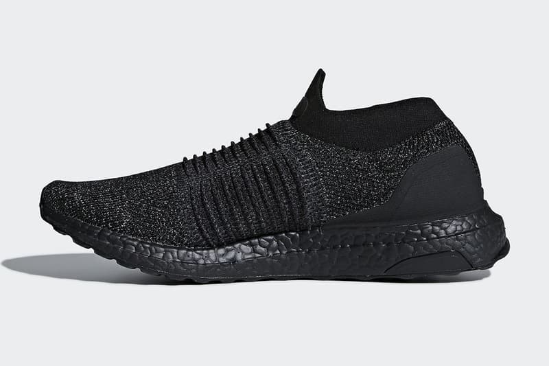 adidas UltraBOOST Laceless 全新「Triple Black」配色