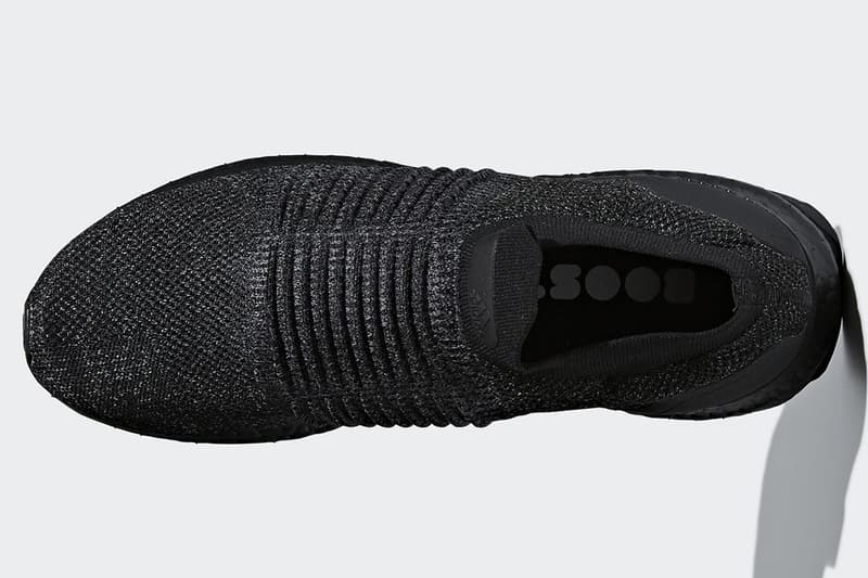 adidas UltraBOOST Laceless 全新「Triple Black」配色