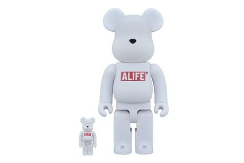 ALIFE x Medicom Toy 聯名 BE@RBRICK 玩偶