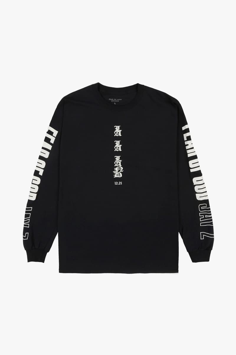 Fear of God 全新「4:44」別注系列上架