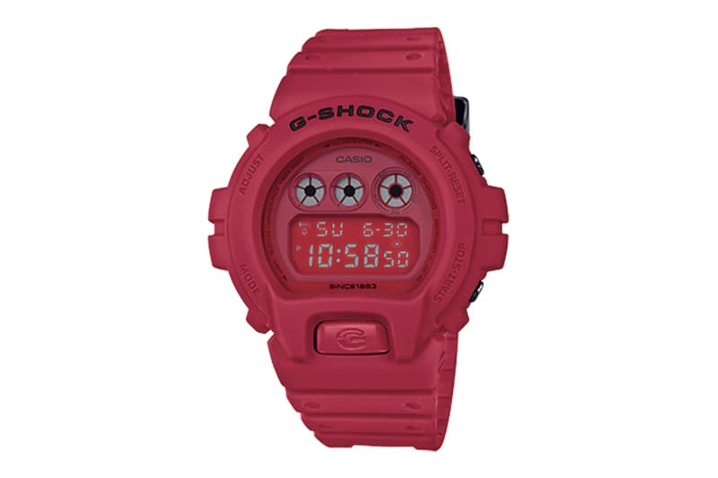 G-Shock 全新「Red Out」35 周年別注系列登場