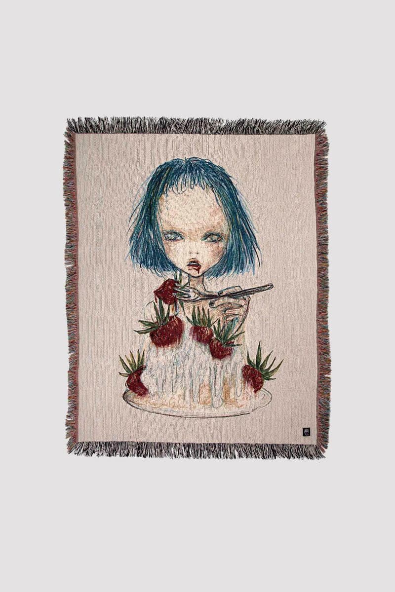 Garbstore x Brain Dead 聯名藝術毛毯系列