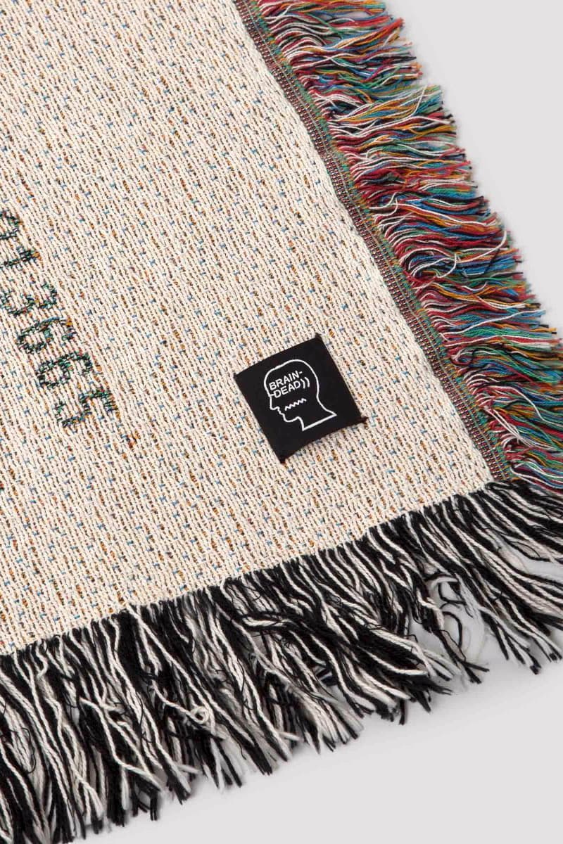 Garbstore x Brain Dead 聯名藝術毛毯系列